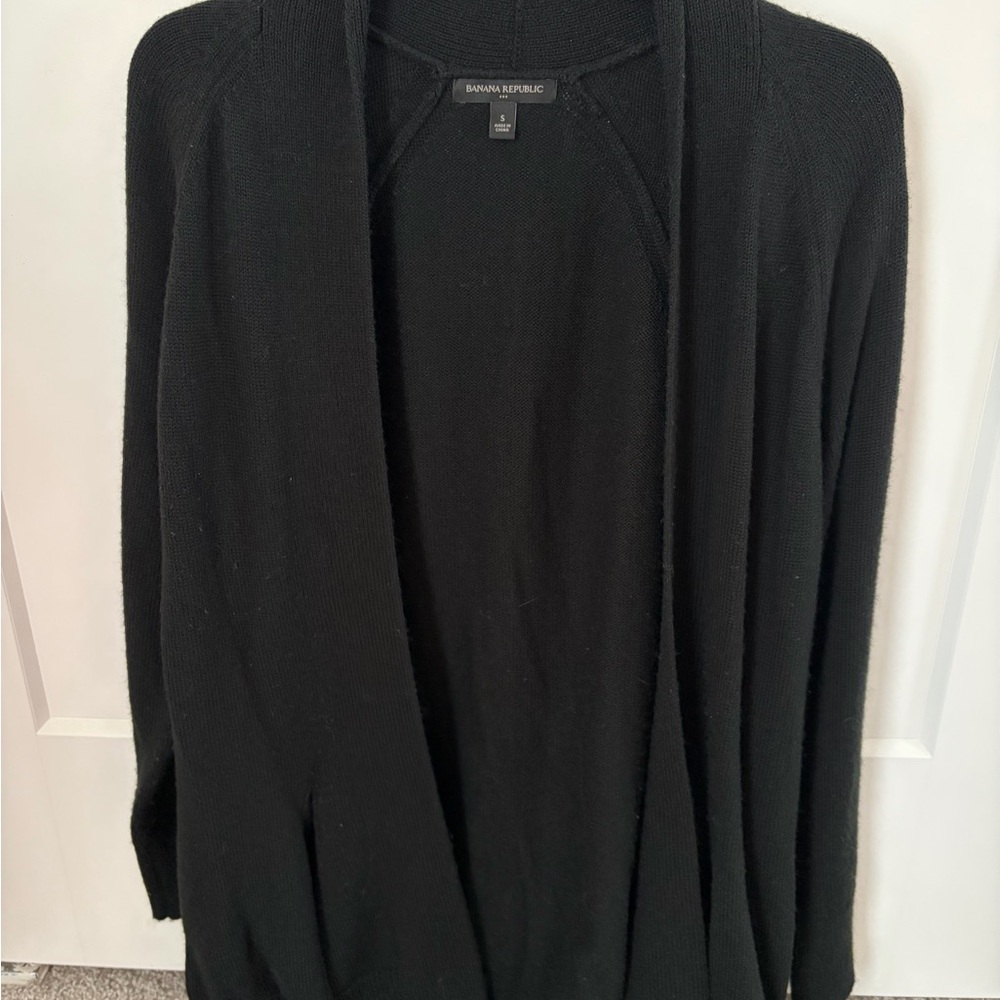 Banana Republic Black Knit Cardigan